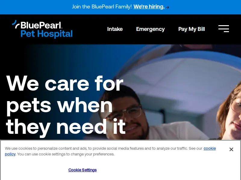 Specialty & Emergency Animal Hospitals - BluePearl Pet Hospital logo