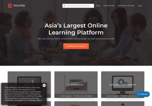 Best Online Training & Video Courses | eduCBA logo