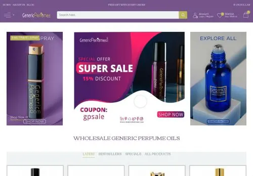 Best Perfume Oil Company | Buy High Quality Perfume Oils| Buy Fragrance Oil | Designer/Uncut/Niche Perfume Oils logo