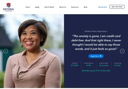 National Debt Relief - BBB A+ Accredited Business logo