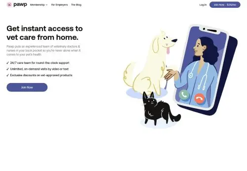Pawp | The First-Ever Online Vet Clinic For Pets logo