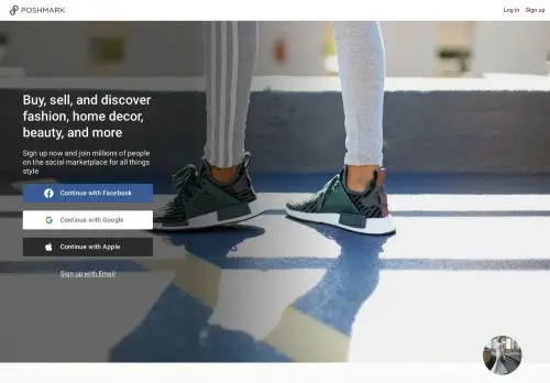 Poshmark: Buy and sell fashion, home decor, beauty & more logo