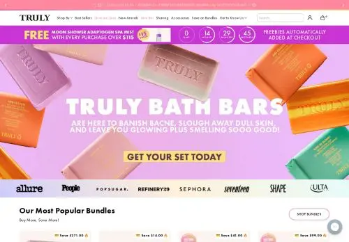 
      Truly - Vegan. High Performance. Cruelty Free. Clean Beauty.
 logo