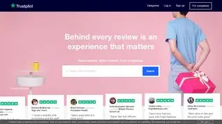 Trustpilot Reviews: Experience the power of customer reviews logo