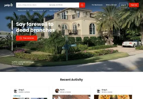 London Restaurants, Dentists, Bars, Beauty Salons, Doctors - Yelp logo